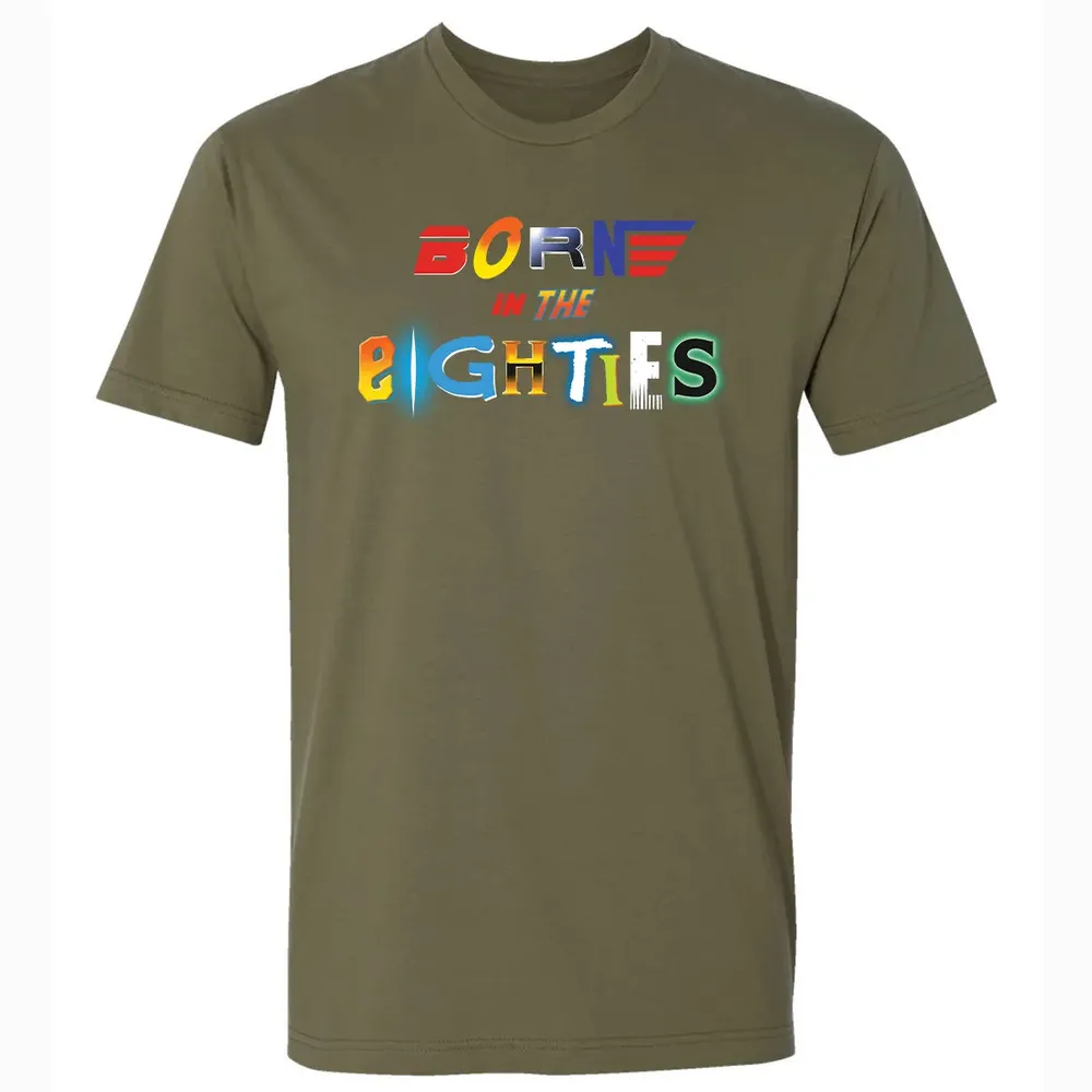 Born in The Eighties Premium Unisex T-shirt - 5