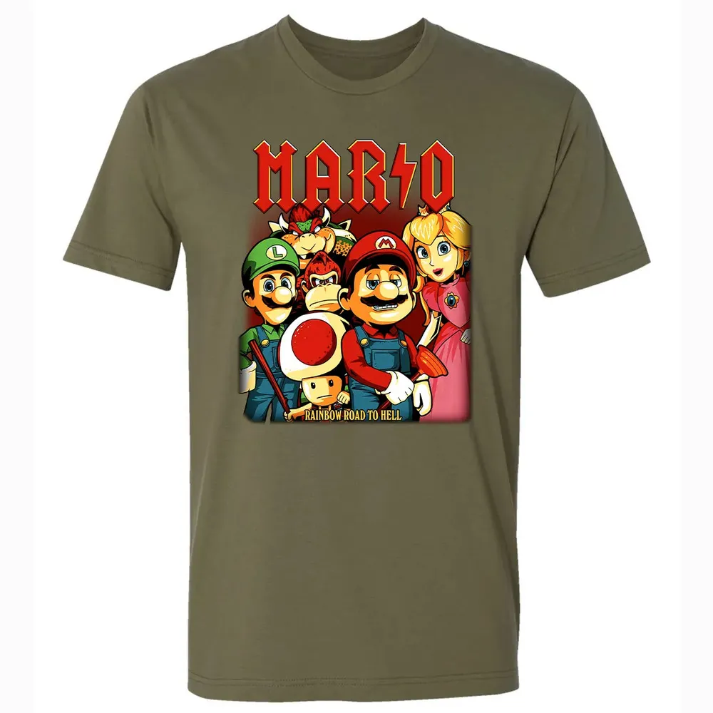 Rainbow Road To Hell Premium Unisex T-shirt - 5