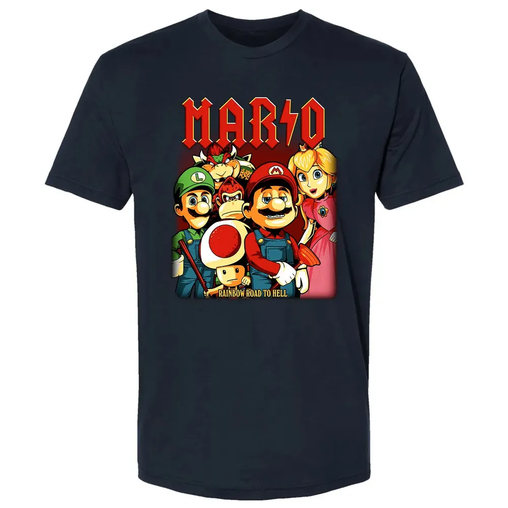 Rainbow Road To Hell Premium Unisex T-shirt - 2