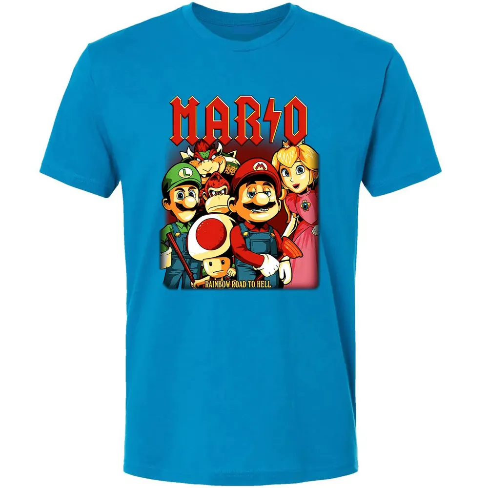 Rainbow Road To Hell Premium Unisex T-shirt - 15