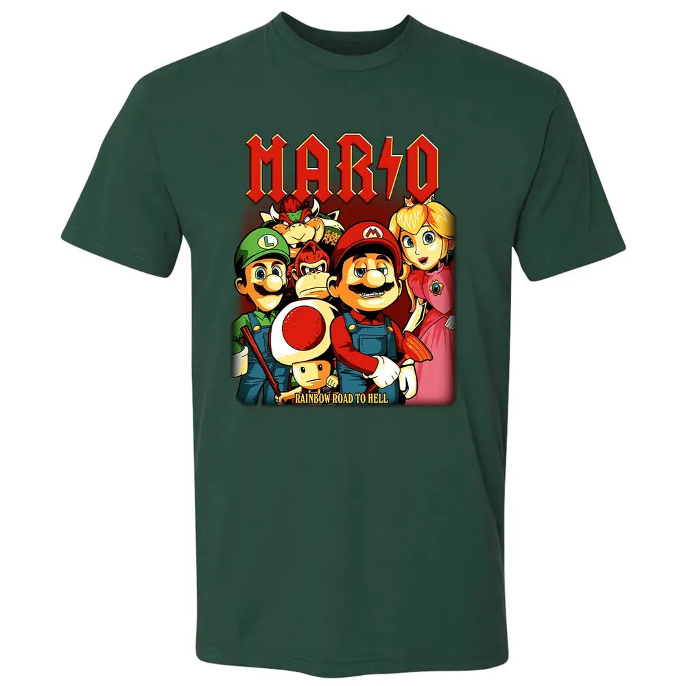Rainbow Road To Hell Premium Unisex T-shirt - 12