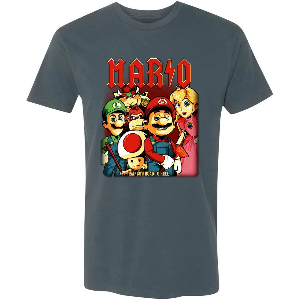 Rainbow Road To Hell Premium Unisex T-shirt - 14