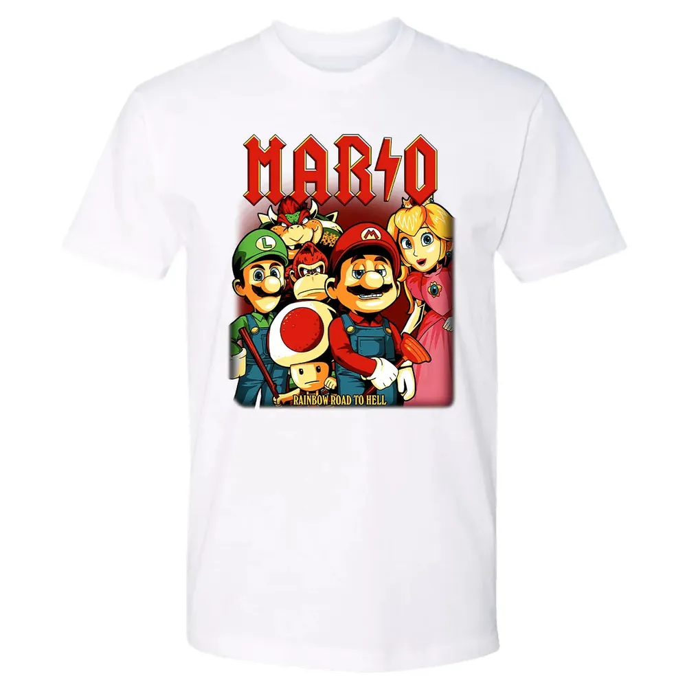 Rainbow Road To Hell Premium Unisex T-shirt - 4