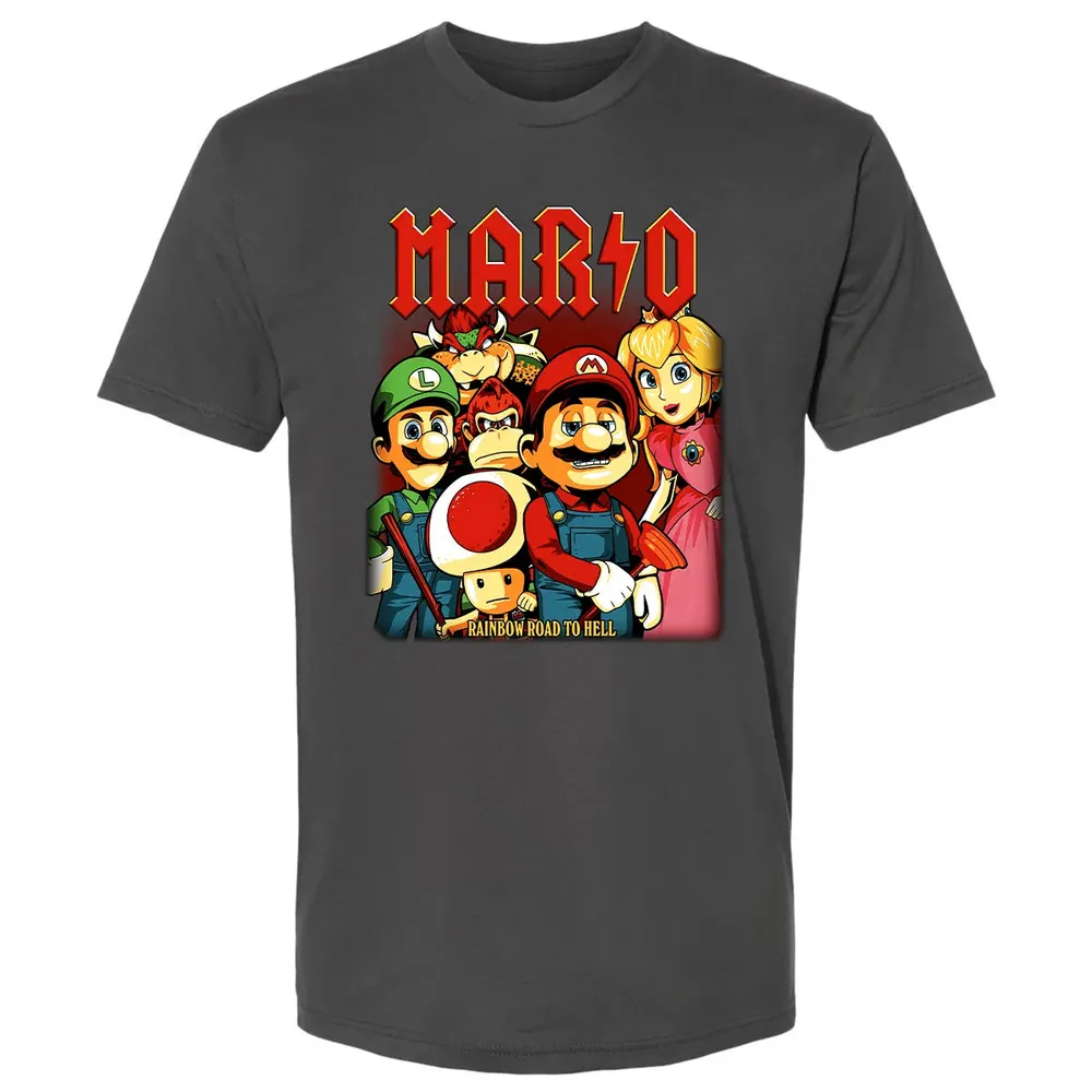 Rainbow Road To Hell Premium Unisex T-shirt - 8