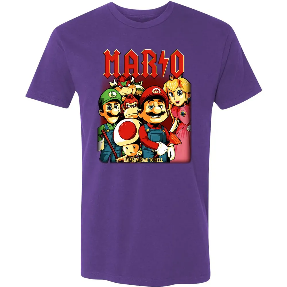 Rainbow Road To Hell Premium Unisex T-shirt - 7