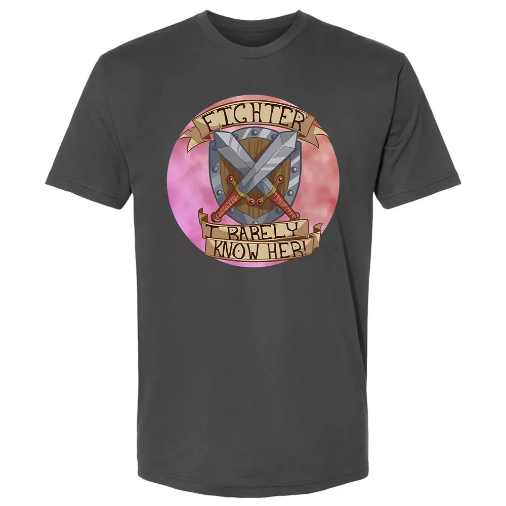 Fighter   I Barely Know Her Premium Unisex T-shirt - 8