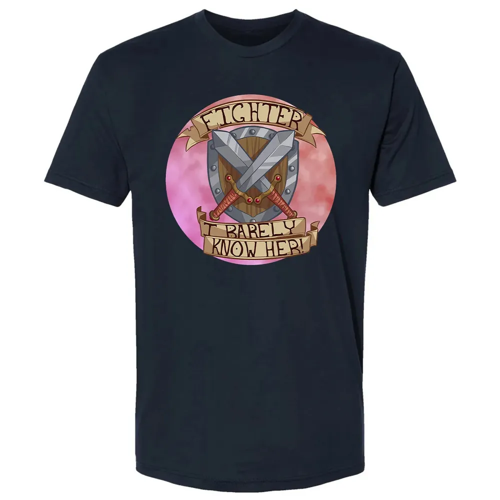 Fighter   I Barely Know Her Premium Unisex T-shirt - 2