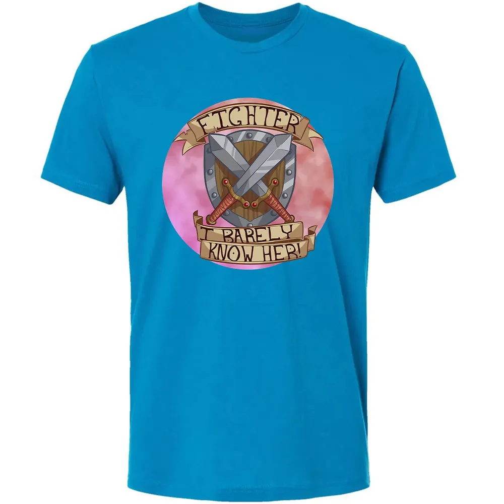 Fighter   I Barely Know Her Premium Unisex T-shirt - 15