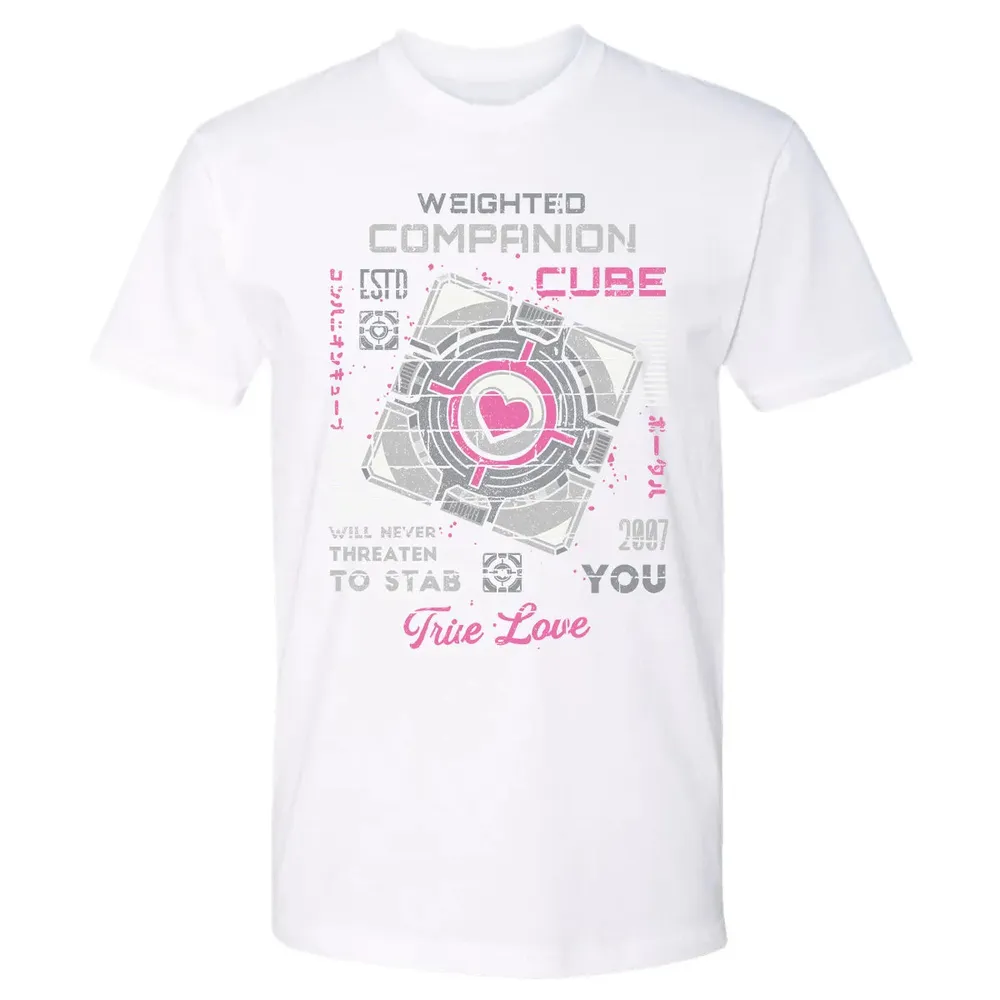 Weighted Companion Cube Premium Unisex T-shirt - 4