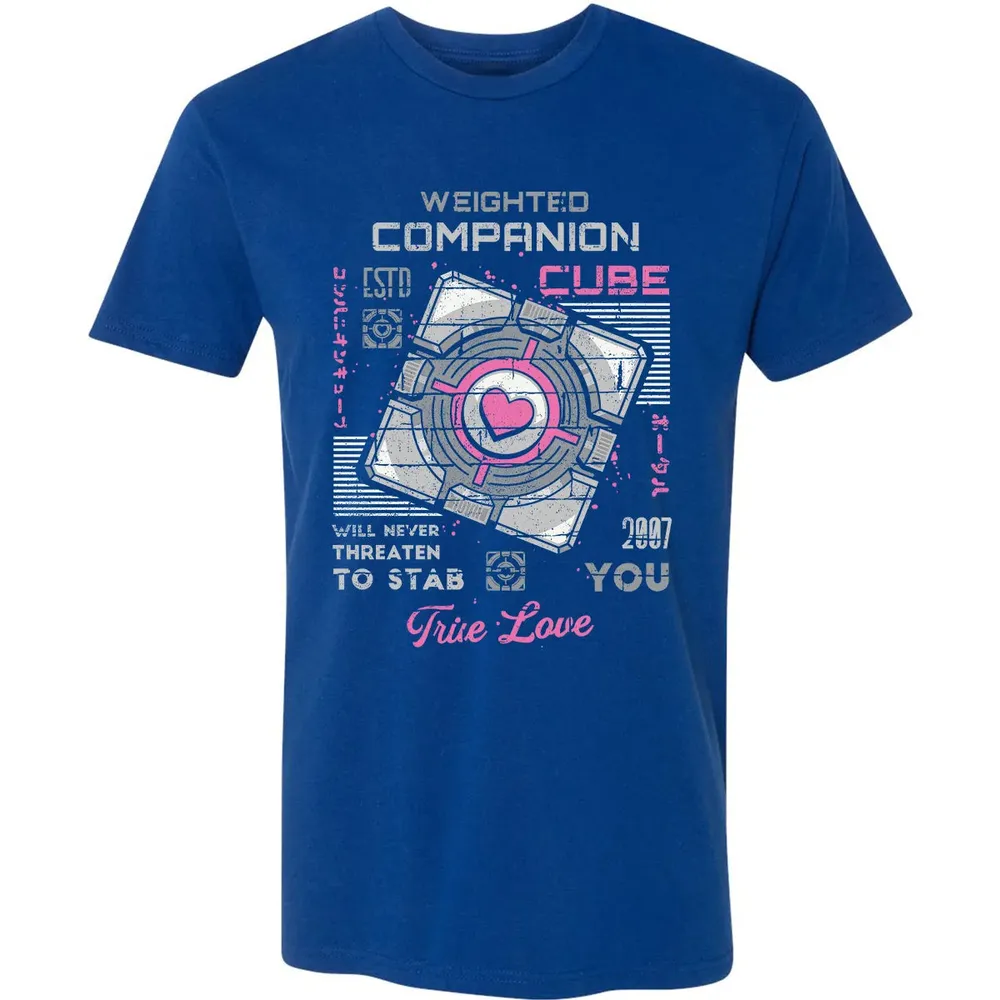Weighted Companion Cube Premium Unisex T-shirt - 10