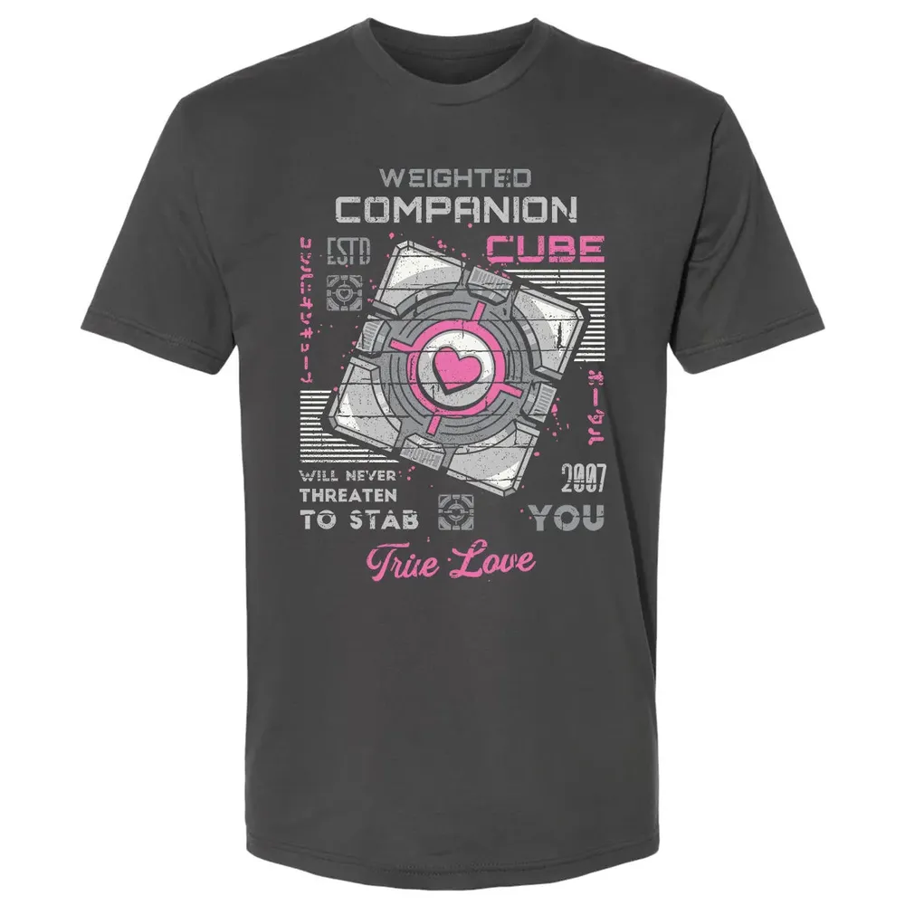 Weighted Companion Cube Premium Unisex T-shirt - 8