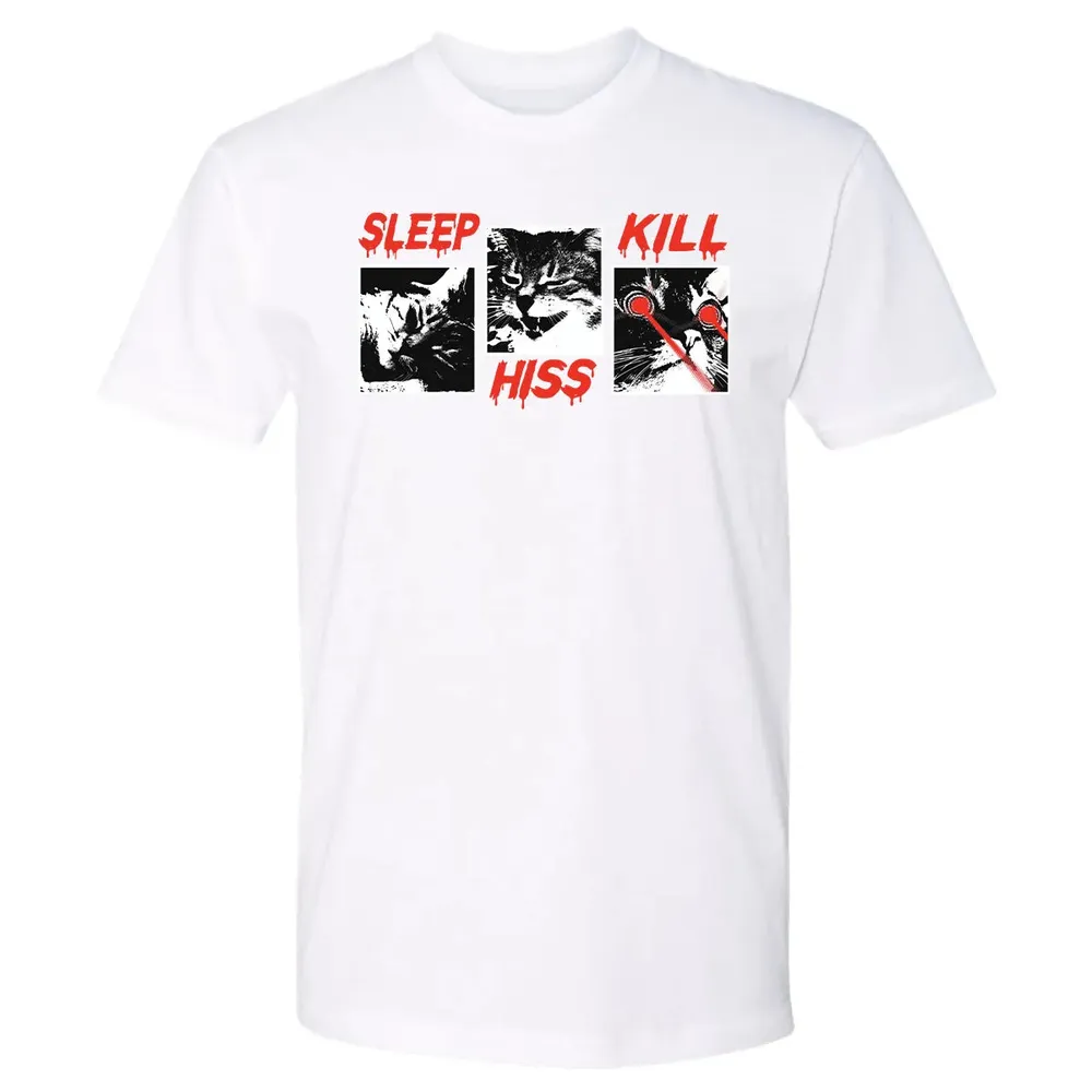 Sleep Hiss Kill Premium Unisex T-shirt - 4