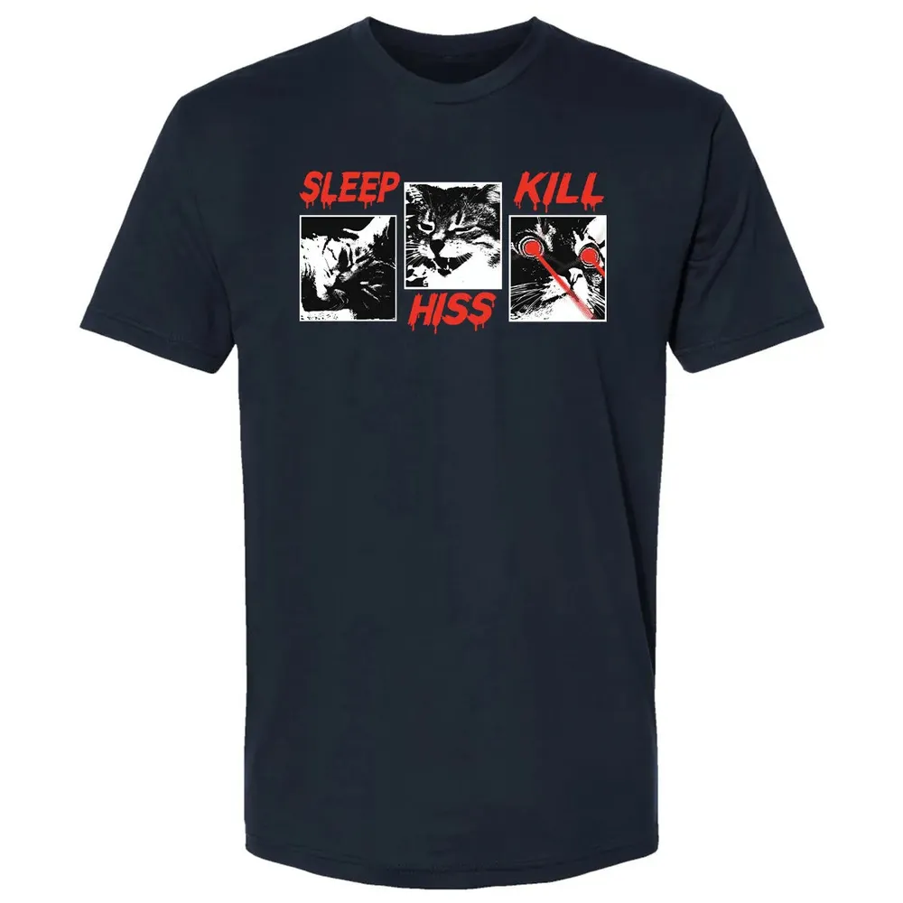 Sleep Hiss Kill Premium Unisex T-shirt - 2
