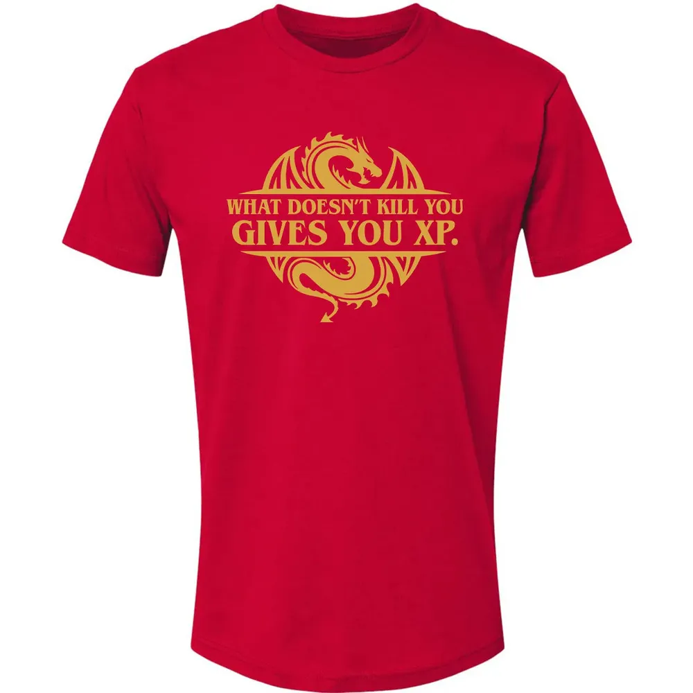 What doesn't kill you gives you XP Premium Unisex T-shirt - 6