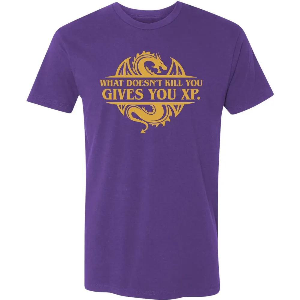 What doesn't kill you gives you XP Premium Unisex T-shirt - 7