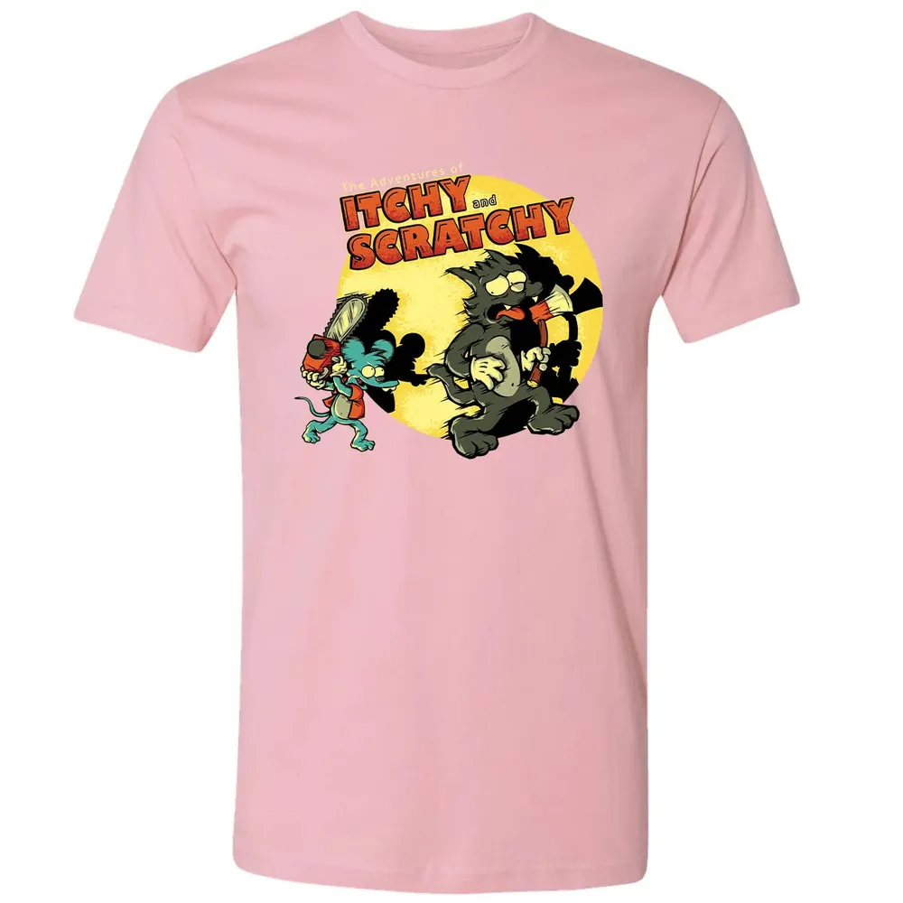 Adventures Of Itchy and Scratchy Premium Unisex T-shirt - 3
