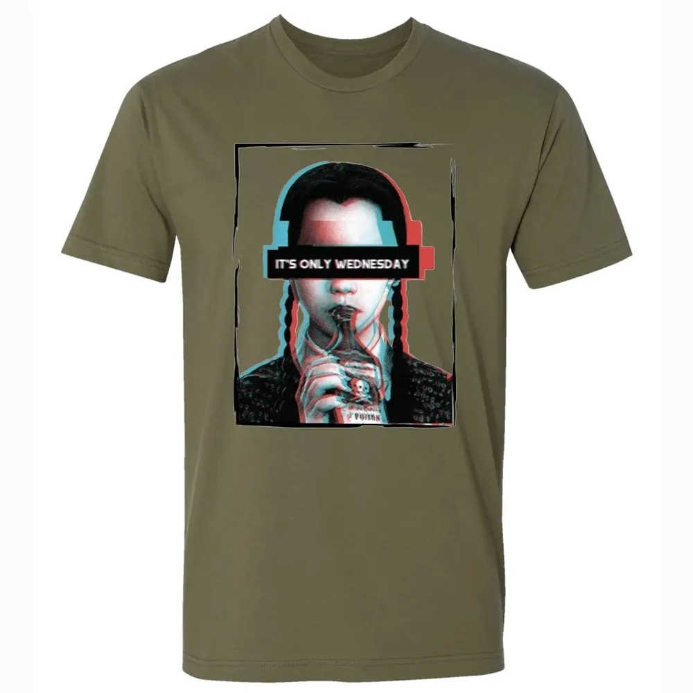It's only Wednesday Premium Unisex T-shirt - 5