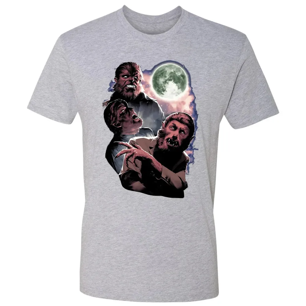 Wolf Man Moon Premium Unisex T-shirt - 9