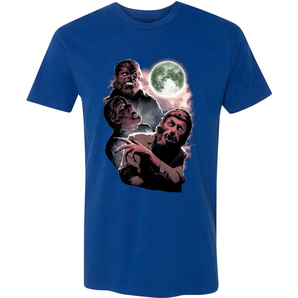 Wolf Man Moon Premium Unisex T-shirt - 10