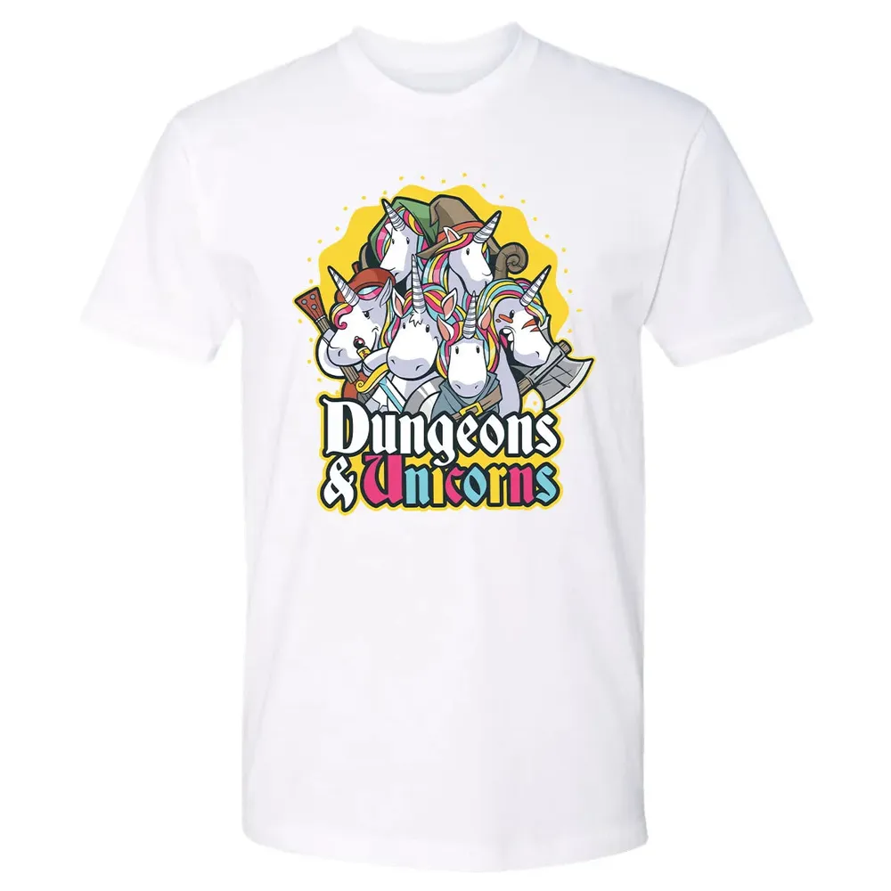 Dungeons And Unicorns Premium Unisex T-shirt - 4