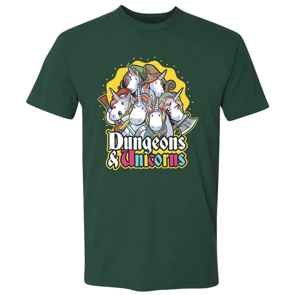 Dungeons And Unicorns Premium Unisex T-shirt - 12