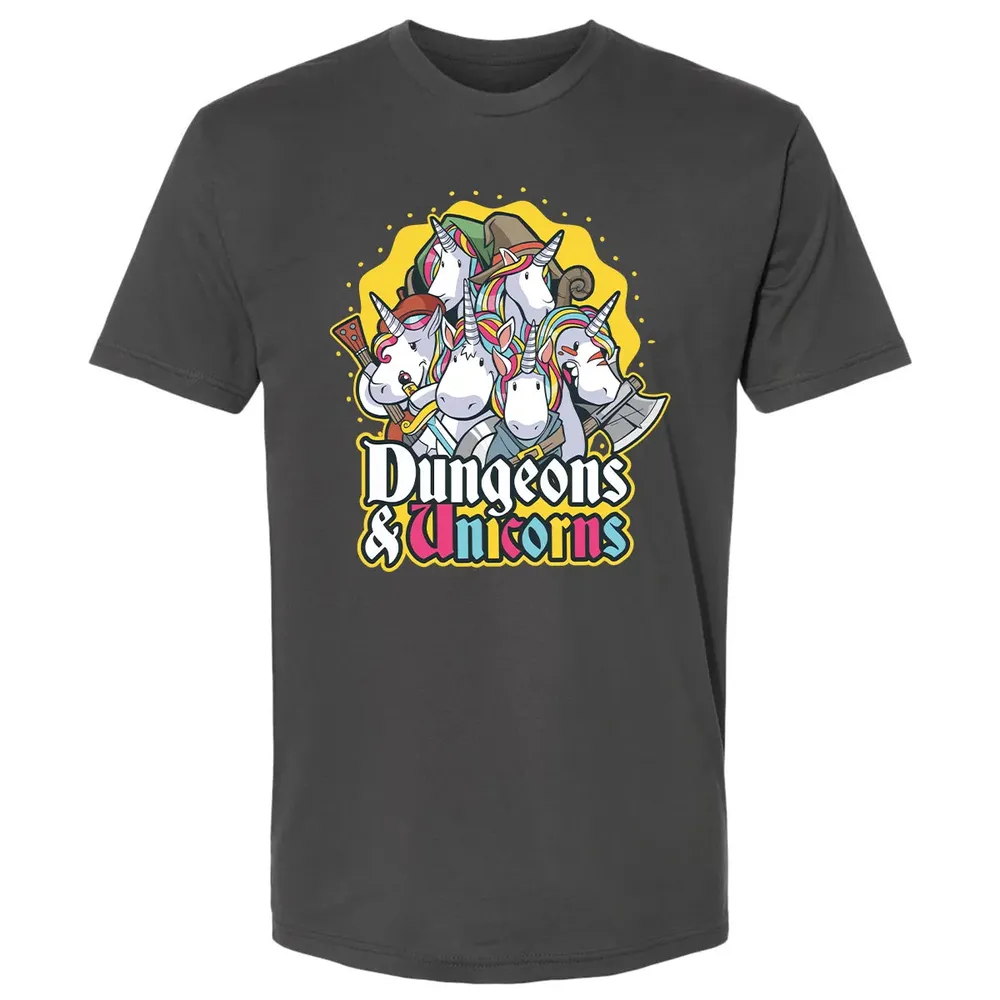 Dungeons And Unicorns Premium Unisex T-shirt - 8