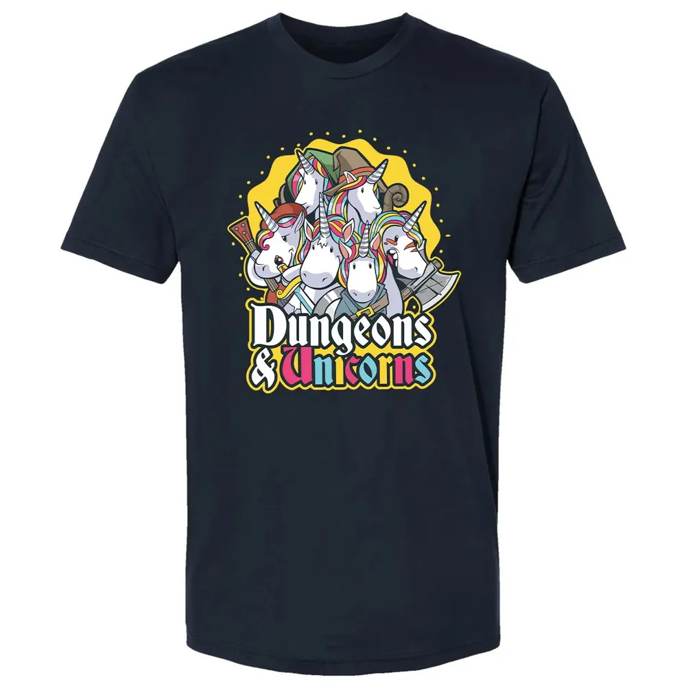 Dungeons And Unicorns Premium Unisex T-shirt - 2