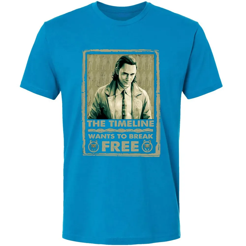 The Timeline Wants To Break Free Premium Unisex T-shirt - 15