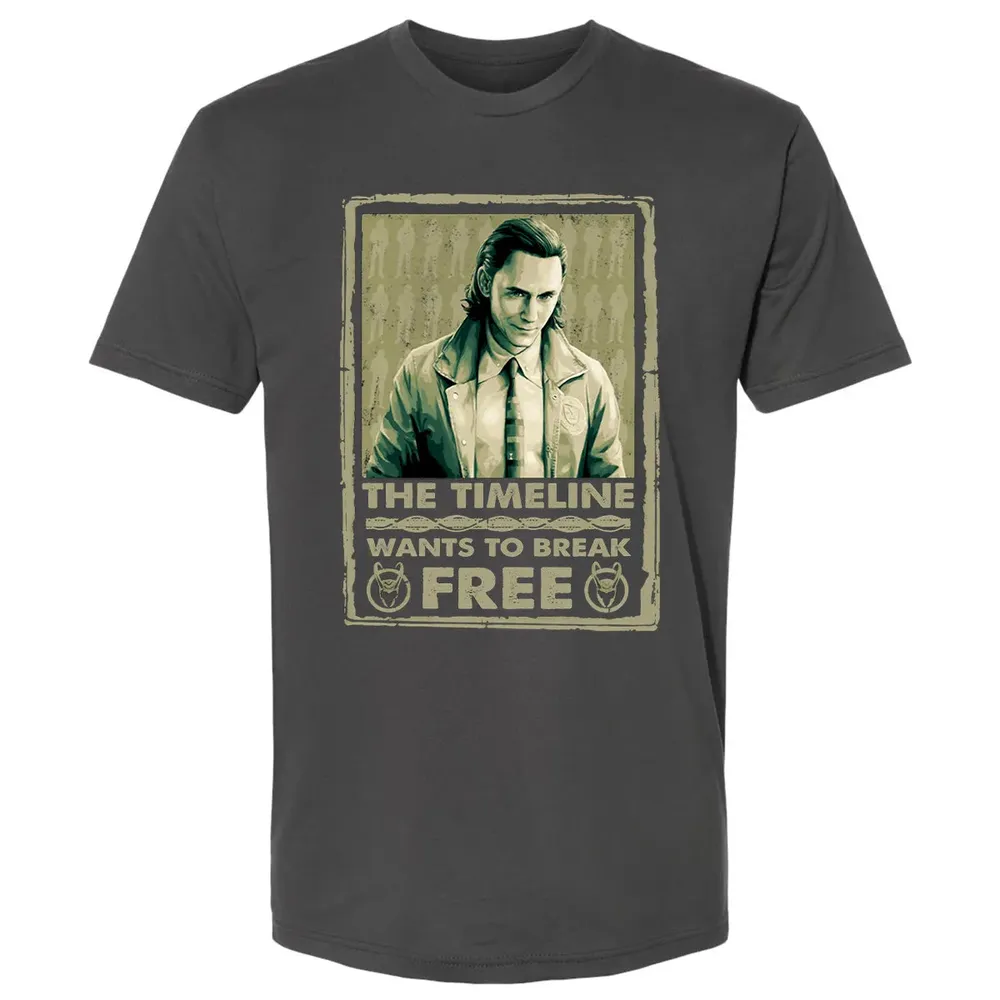 The Timeline Wants To Break Free Premium Unisex T-shirt - 8