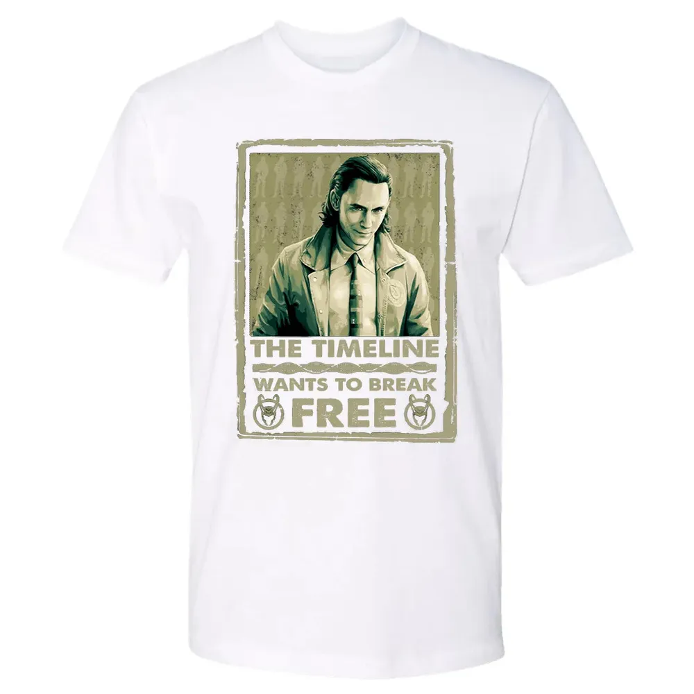The Timeline Wants To Break Free Premium Unisex T-shirt - 4
