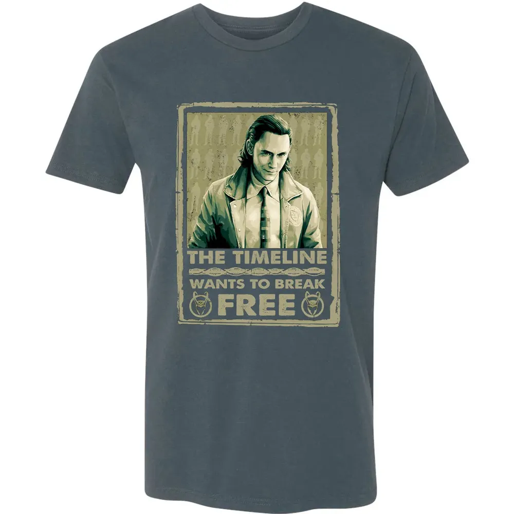 The Timeline Wants To Break Free Premium Unisex T-shirt - 14