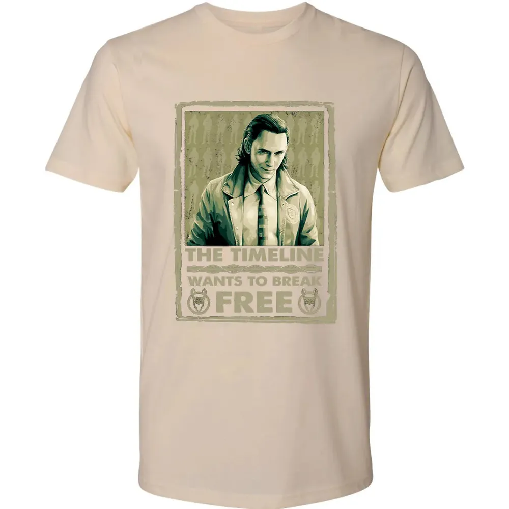 The Timeline Wants To Break Free Premium Unisex T-shirt - 13