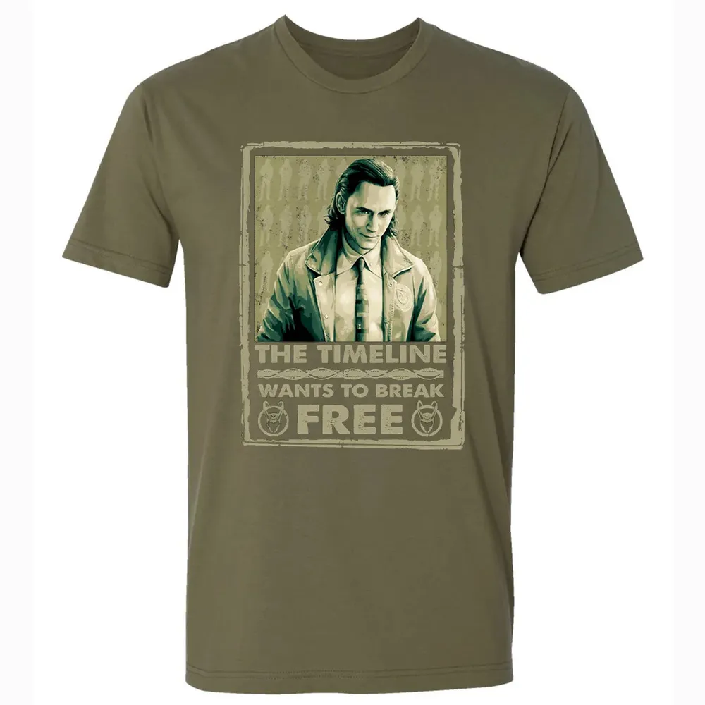 The Timeline Wants To Break Free Premium Unisex T-shirt - 5