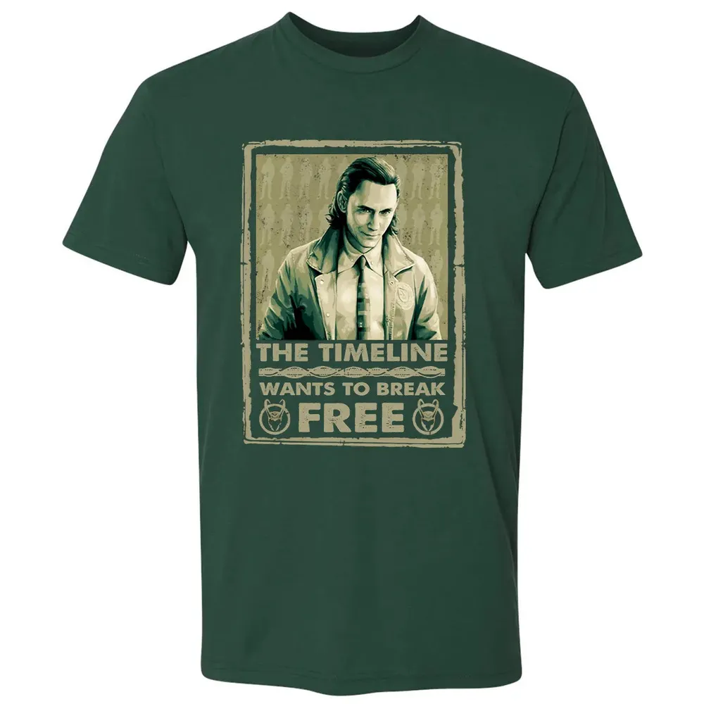 The Timeline Wants To Break Free Premium Unisex T-shirt - 12