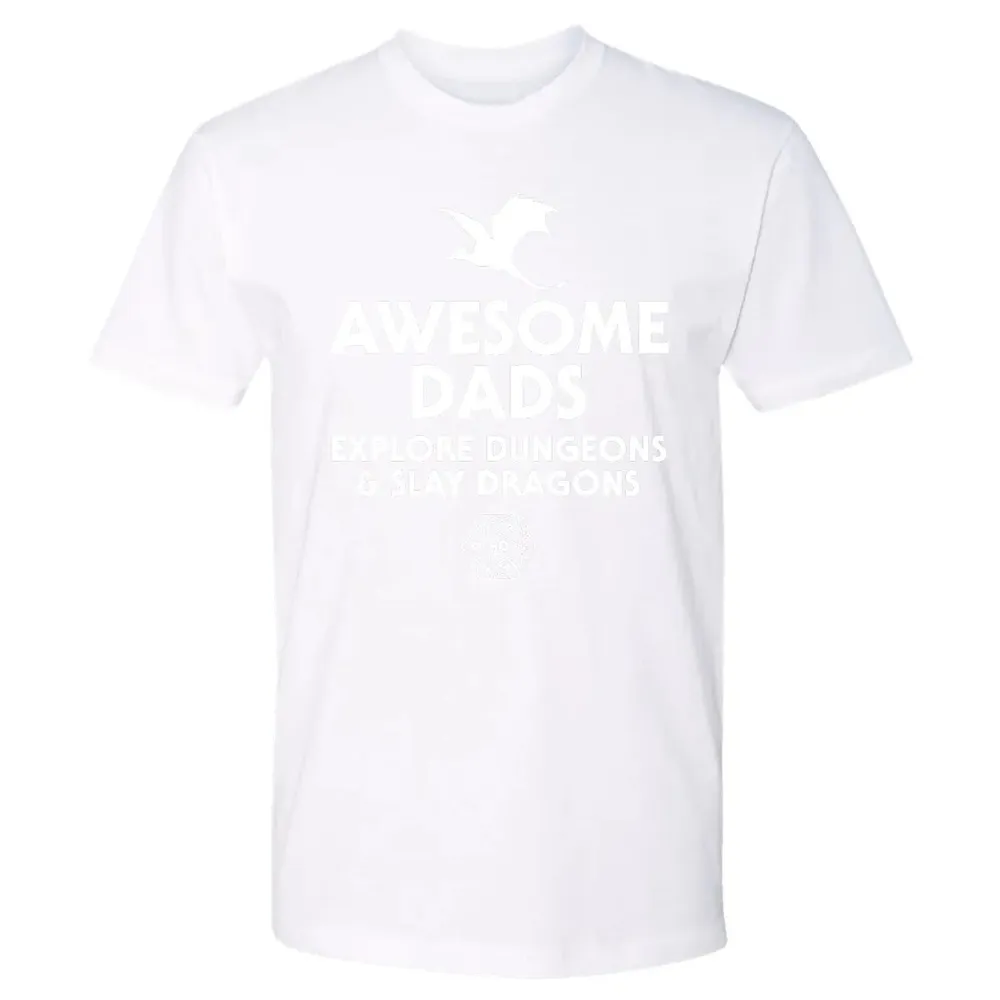 Awesome Dads Slay Dragons Premium Unisex T-shirt - 4