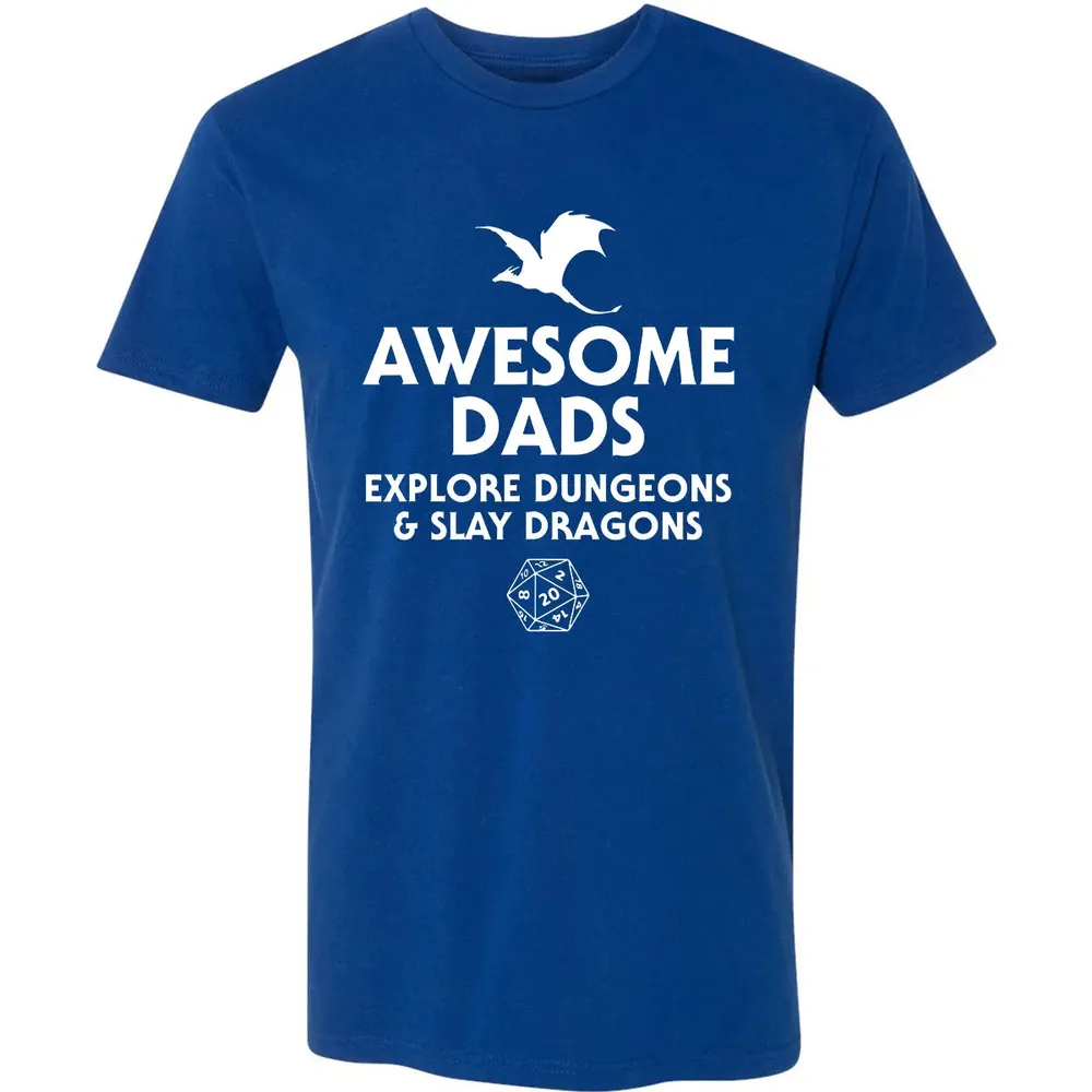 Awesome Dads Slay Dragons Premium Unisex T-shirt - 10