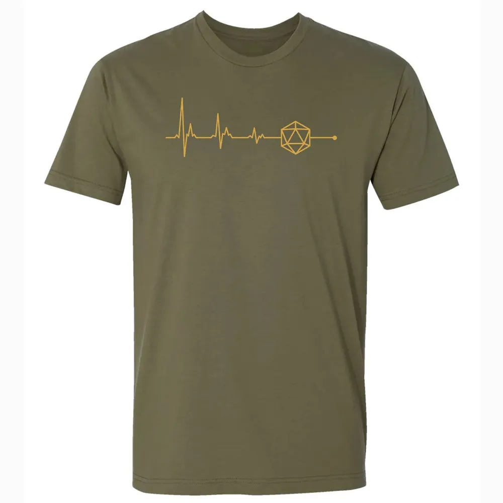 D20 Dice is my Life Premium Unisex T-shirt - 5