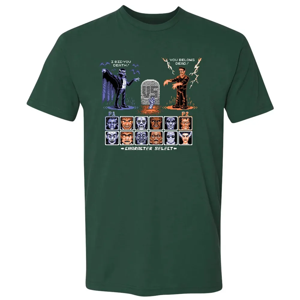 Monsters Fight Premium Unisex T-shirt - 12