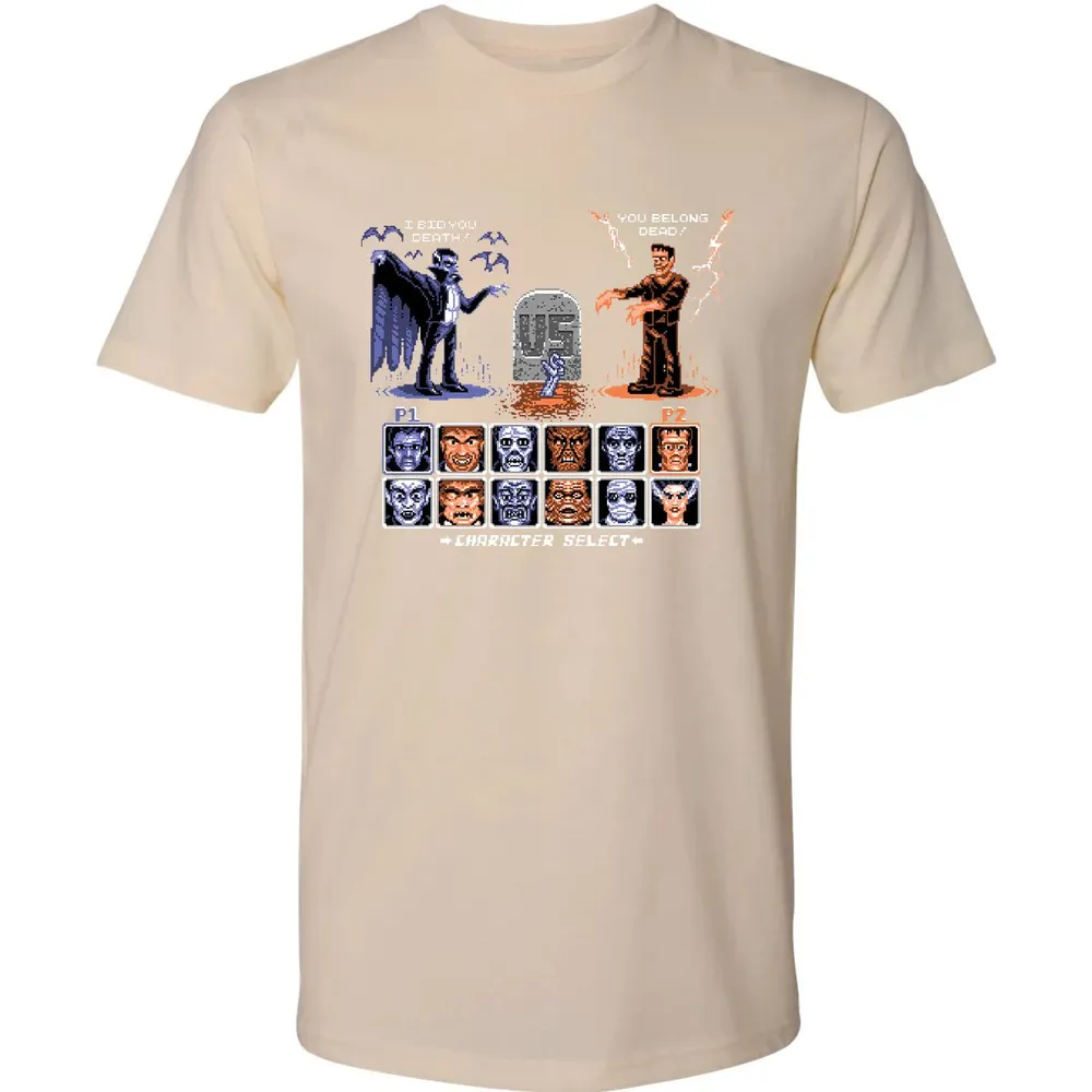 Monsters Fight Premium Unisex T-shirt - 13