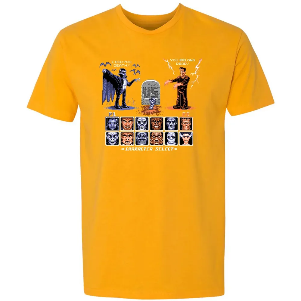 Monsters Fight Premium Unisex T-shirt - 11