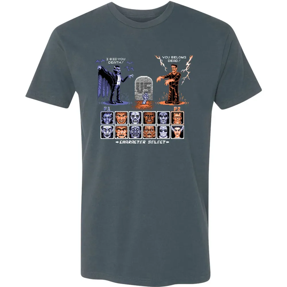 Monsters Fight Premium Unisex T-shirt - 14