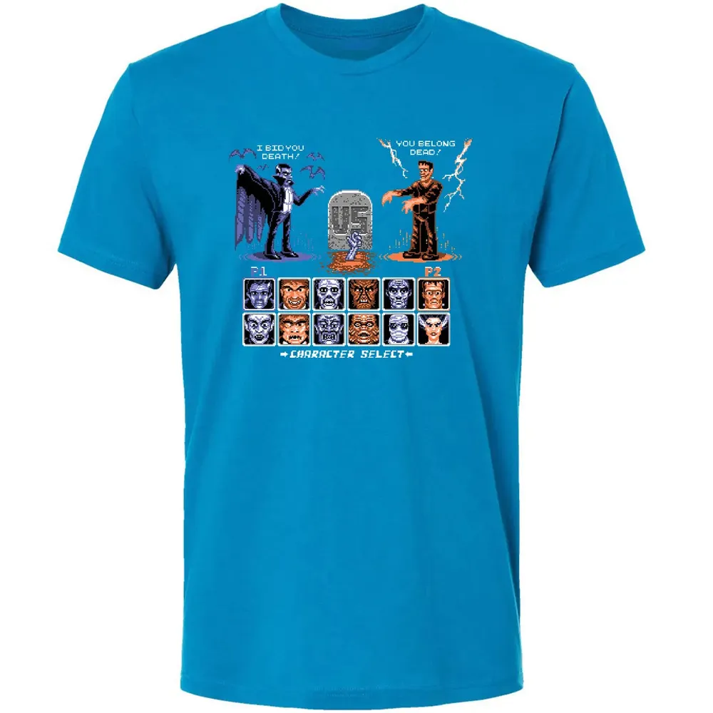 Monsters Fight Premium Unisex T-shirt - 15