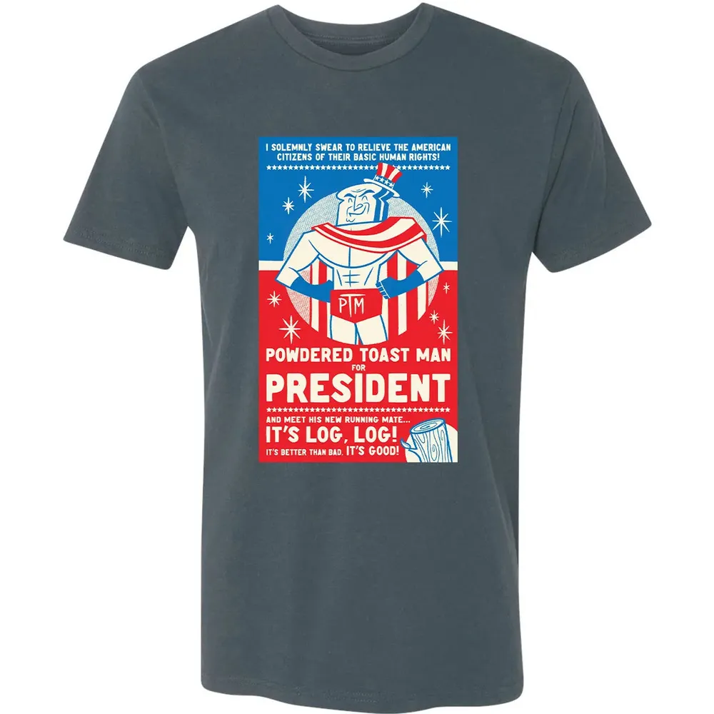 Powdered Toast Man For President Premium Unisex T-shirt - 14