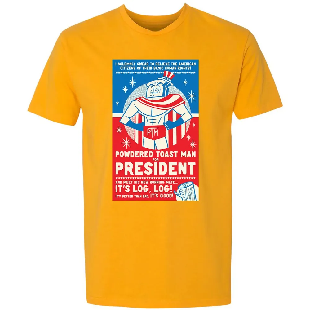 Powdered Toast Man For President Premium Unisex T-shirt - 11
