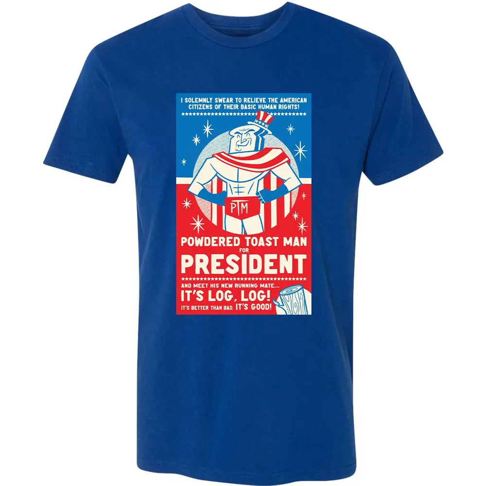 Powdered Toast Man For President Premium Unisex T-shirt - 10