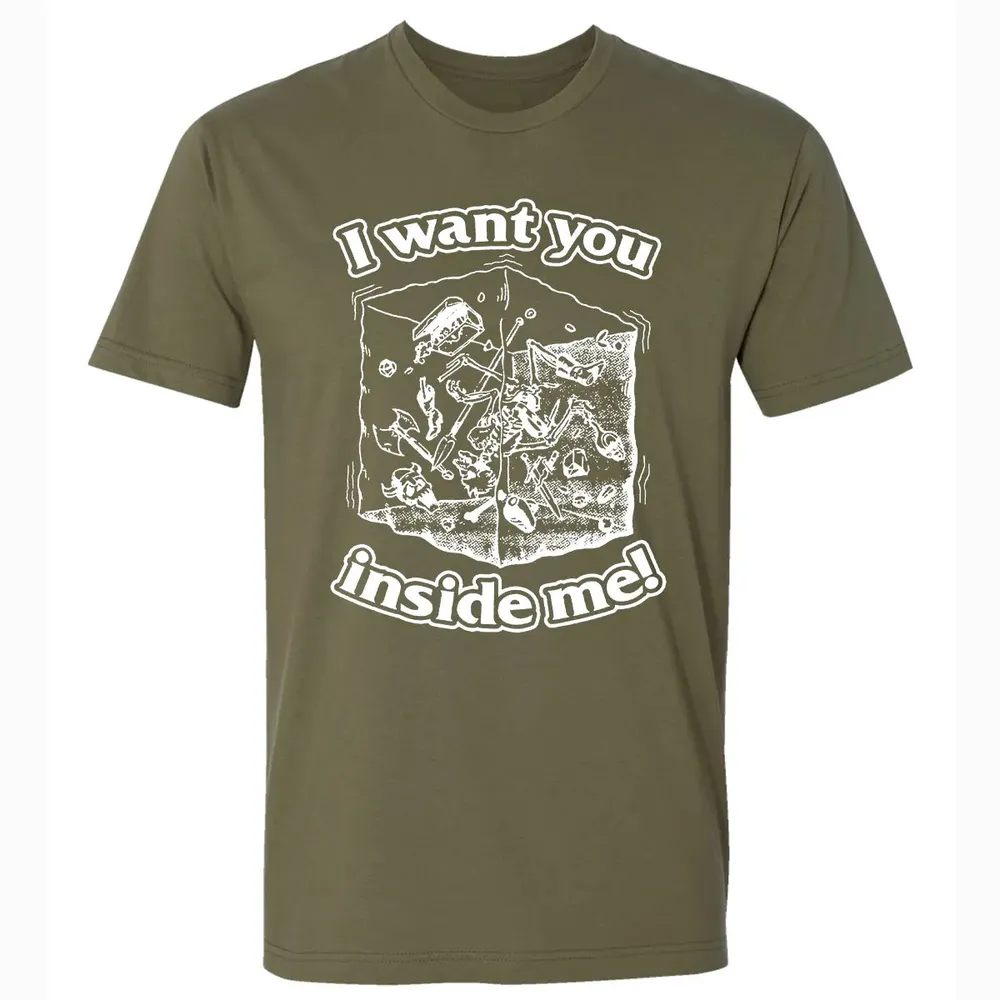 I Want You Inside Me Premium Unisex T-shirt - 5