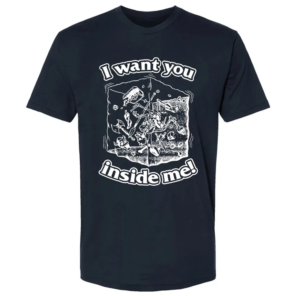 I Want You Inside Me Premium Unisex T-shirt - 2