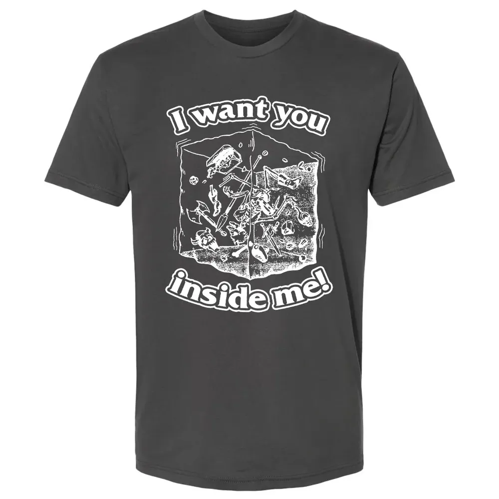 I Want You Inside Me Premium Unisex T-shirt - 8