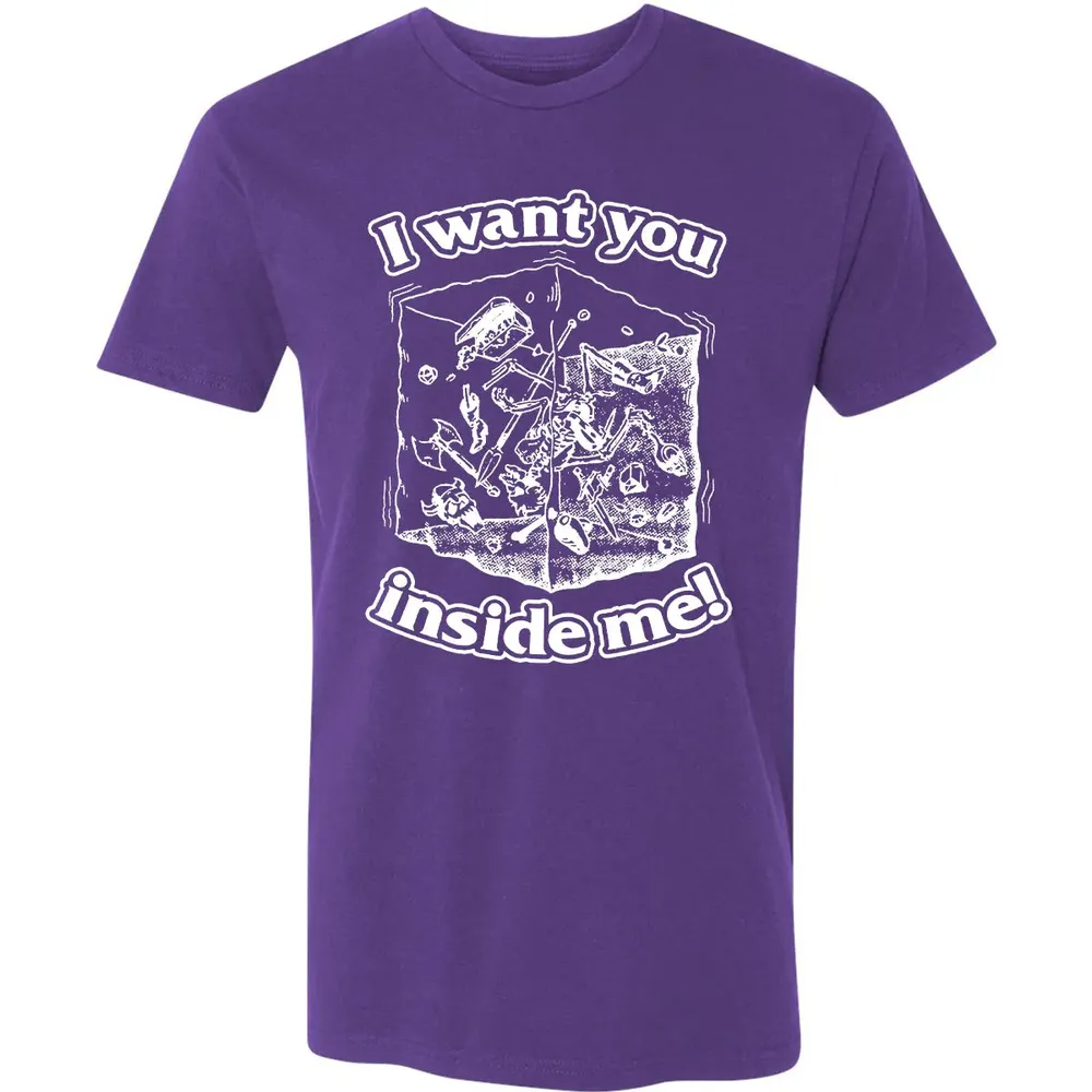 I Want You Inside Me Premium Unisex T-shirt - 7