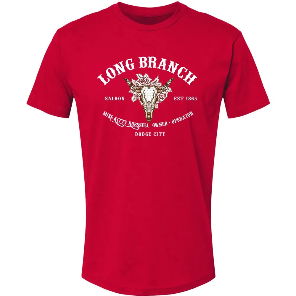 Long Branch Saloon Premium Unisex T-shirt - 6
